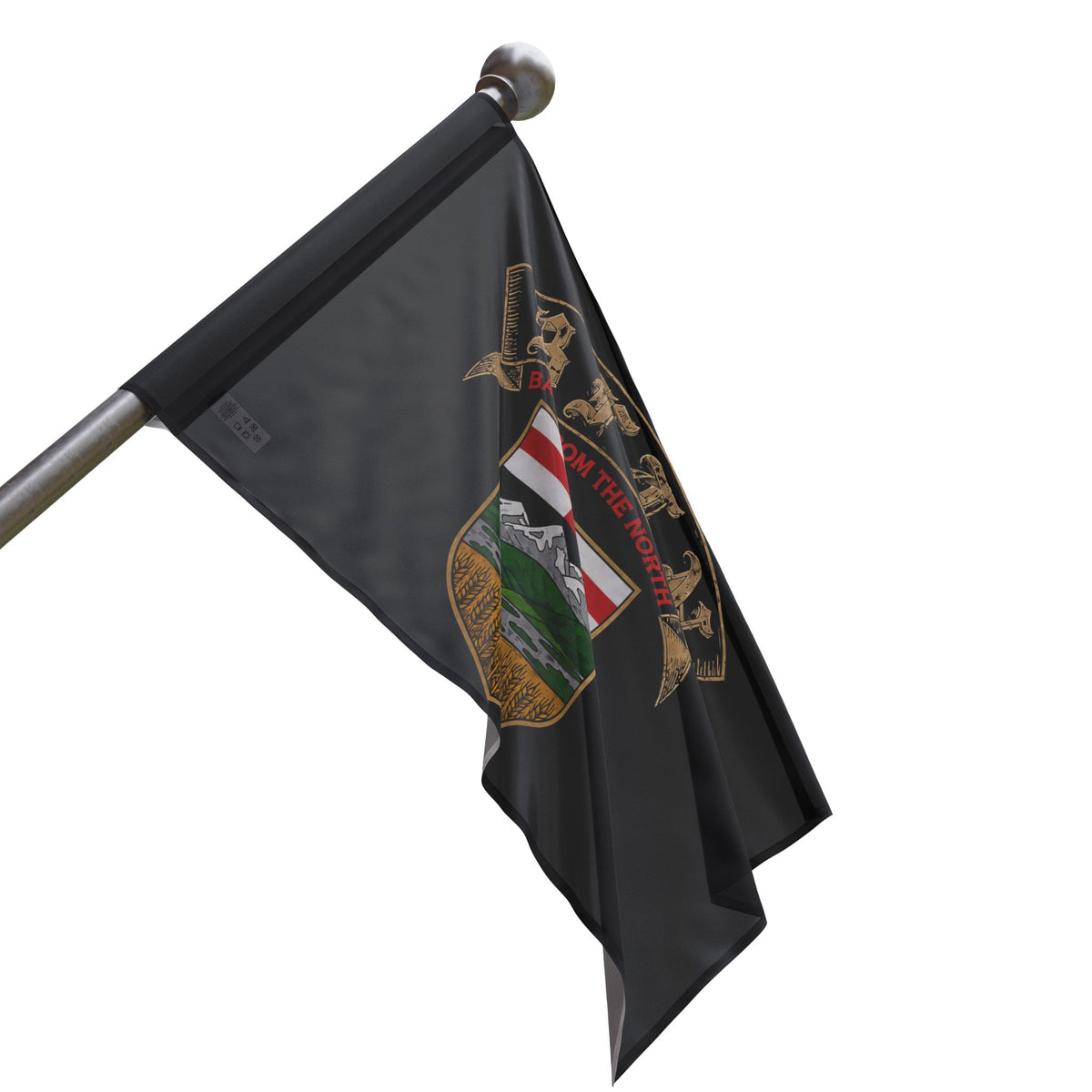 Flag Beach Towel – 'BFTN Bad From The North' Crest Design